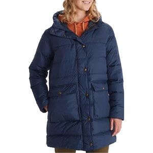 Women's Marmot Stollbridge Down Parka, Navy, Medium